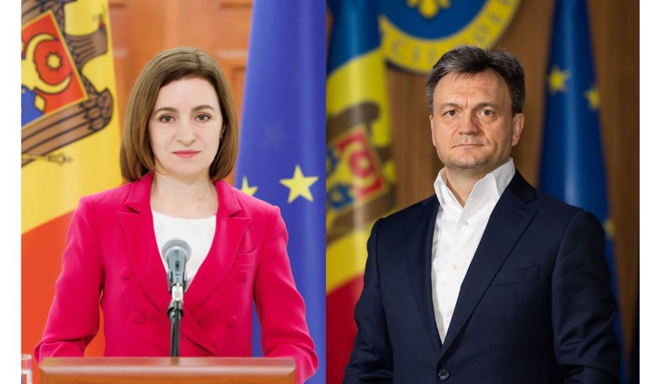 Mesajul Maiei Sandu după ce Dorin Recean și-a anunțat plecarea din funcția de premier și din politică