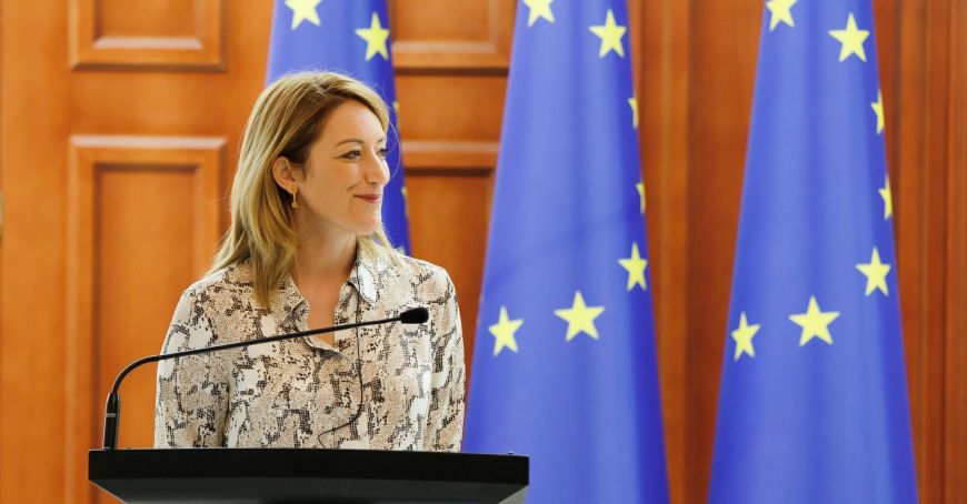 Roberta Metsola va efectua o vizită oficială la Chișinău în noiembrie