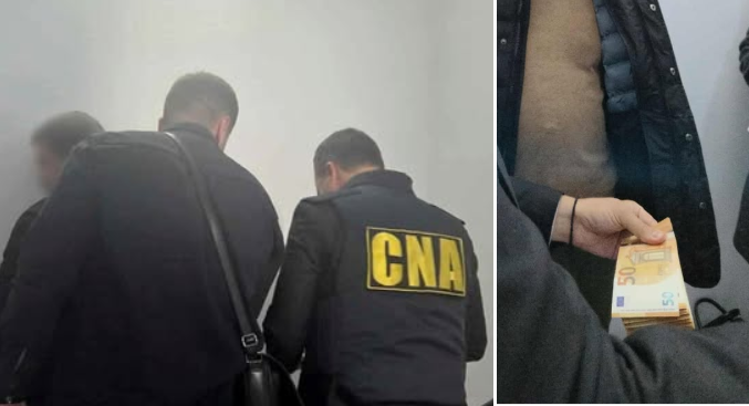 A luat 2.000 de euro mită. Un bărbat din Chișinău, reținut de CNA
