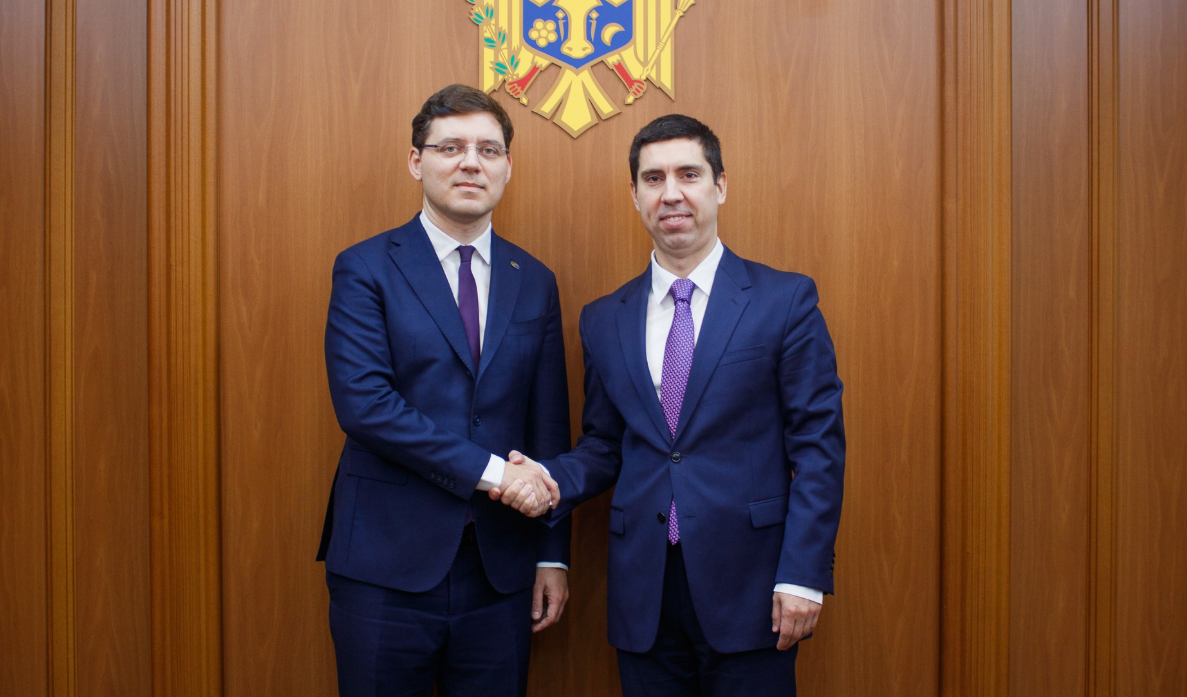 Vicepreședintele PE, la Chișinău. A reafirmat sprijinul pentru deschiderea negocierilor de aderare a Moldovei în UE