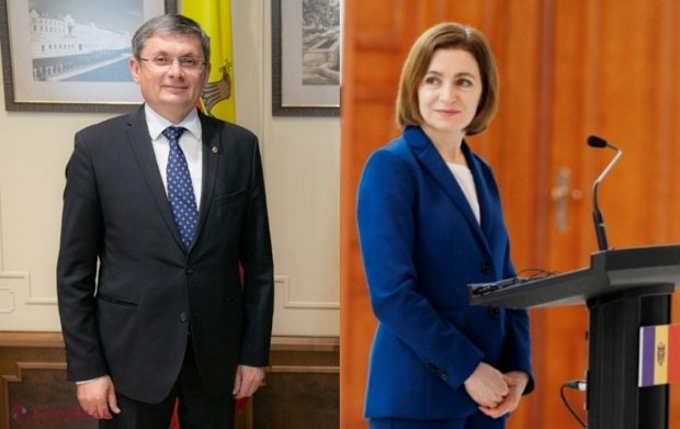 Maia Sandu: Igor Grosu rămâne președinte de Parlament