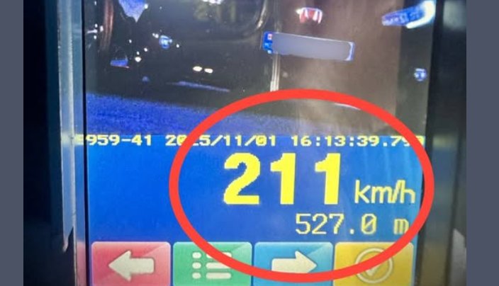 „Zbura” pe șosea. Un șofer, surpins în timp ce circula cu 211 km/h pe centura municipiului Chișinău