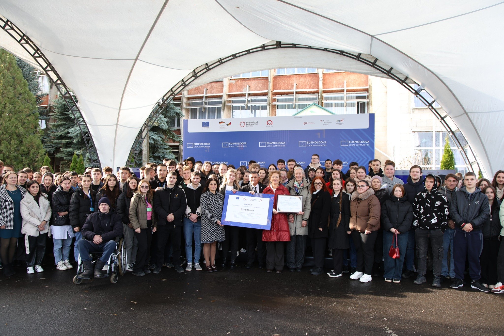 Colegiul de Medicină Veterinară din Brătușeni, modernizat cu sprijinul Uniunii Europene și al Guvernului Austriei