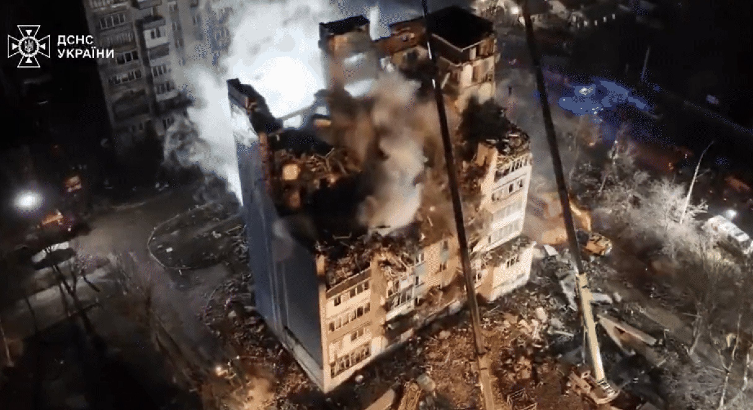 Ternopîl, în ruine după un atac rusesc: bilanțul tragediei continuă să crească