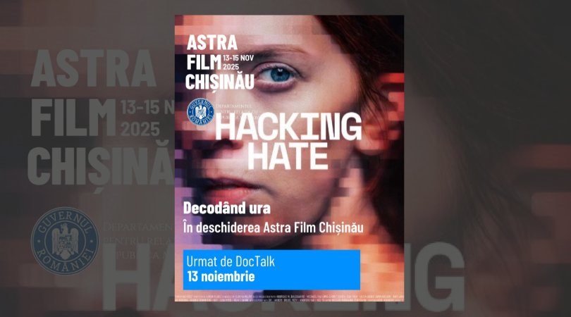 Documentarul „Decodând ura”, semnat de regizorul Simon Klose, va deschide Festivalul Astra Film Chișinău