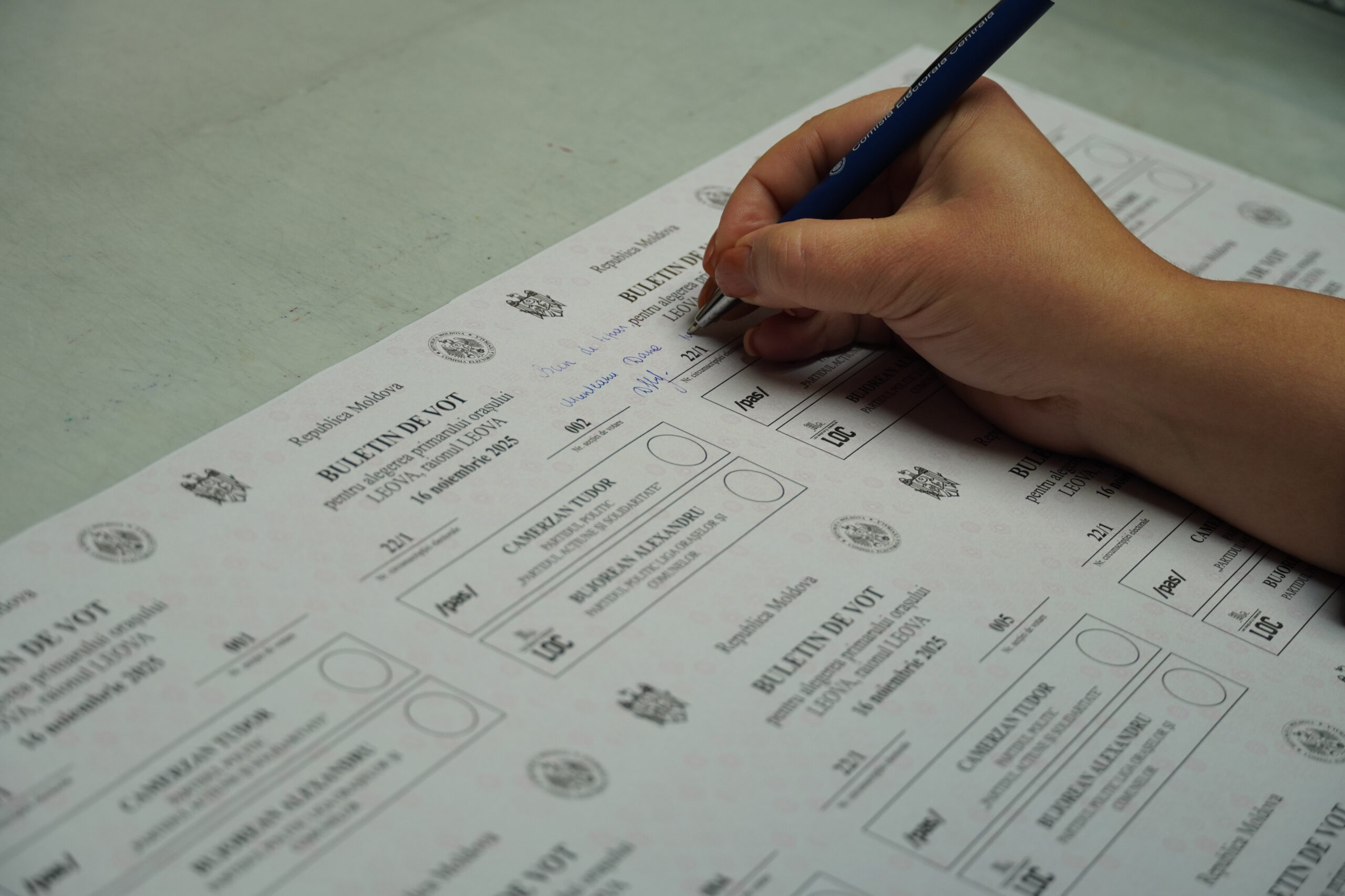 Duminică vor avea loc alegeri locale noi în șase localități. CEC a tipărit aproape 39.000 de buletine