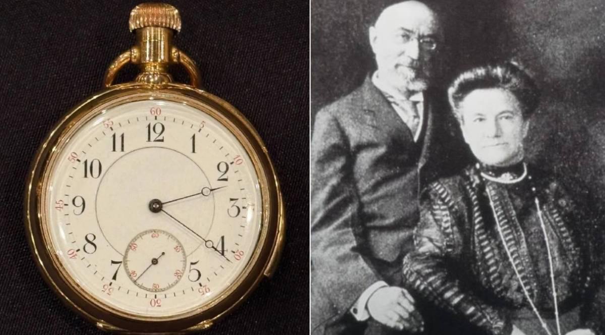 Un ceas de aur recuperat de pe Titanic a fost vândut cu un preț record de 1,78 milioane de lire sterline