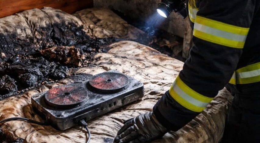 Incendiu într-o locuință din raionul Ialoveni. Un bărbat de 65 de ani a decedat