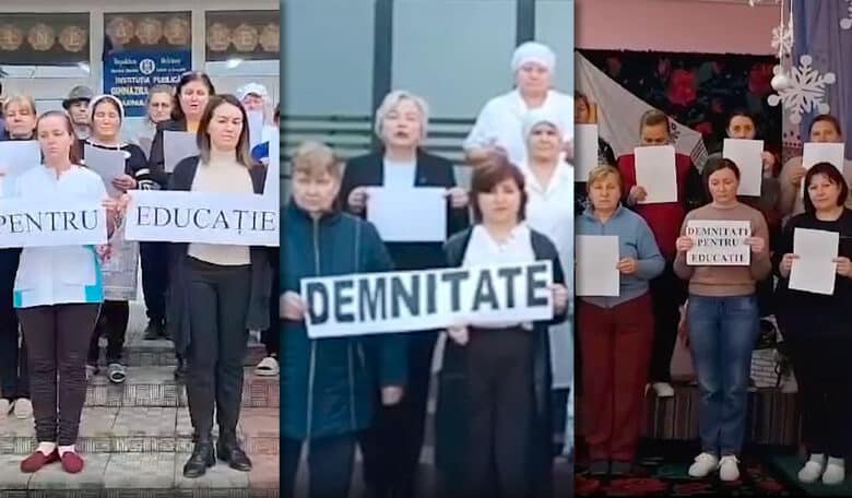 Flashmoburi în școli: profesorii cer salarii mai mari. Replica Ministerului Educației și Cercetării