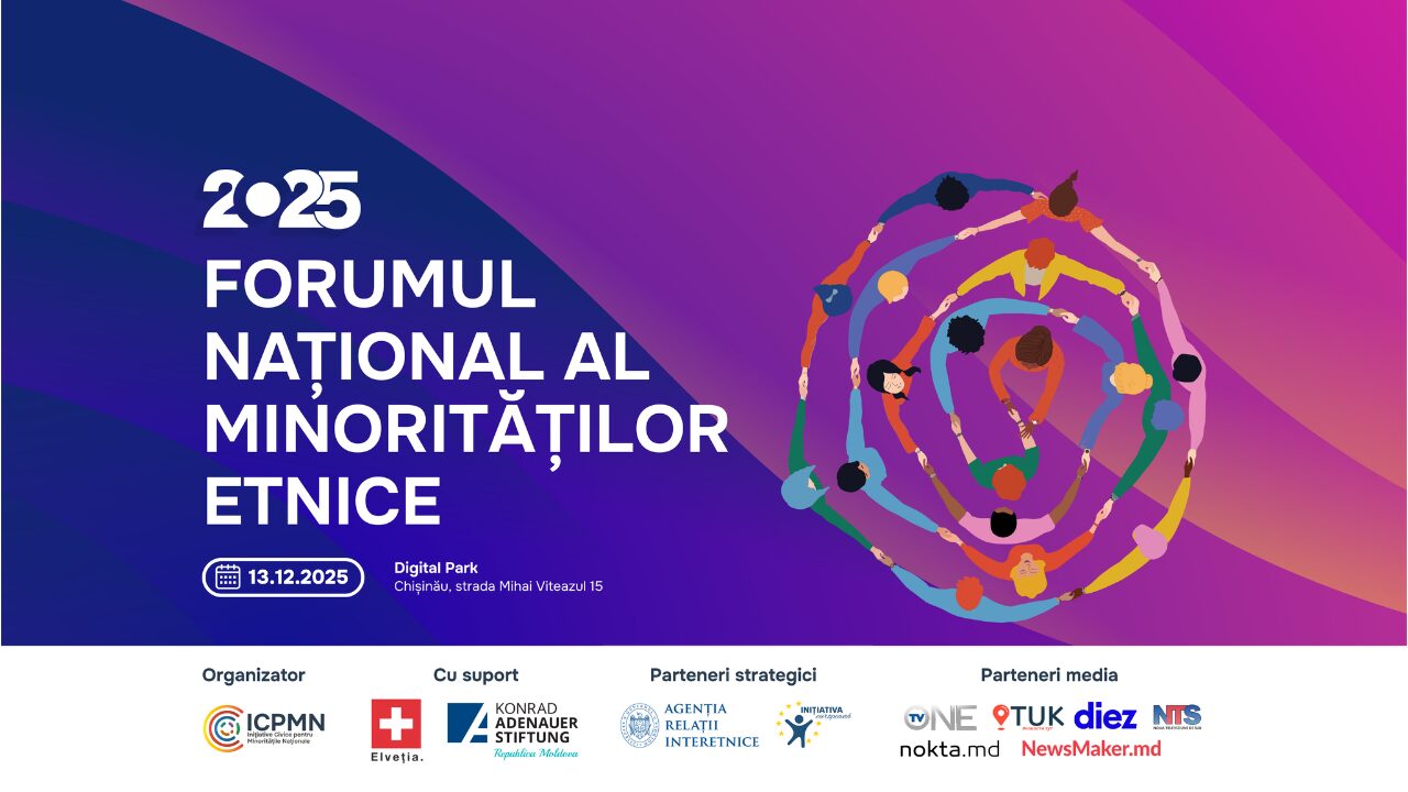 Forumul Național al Minorităților Etnice revine la Chișinău cu sloganul „Vocea minorităților contează”