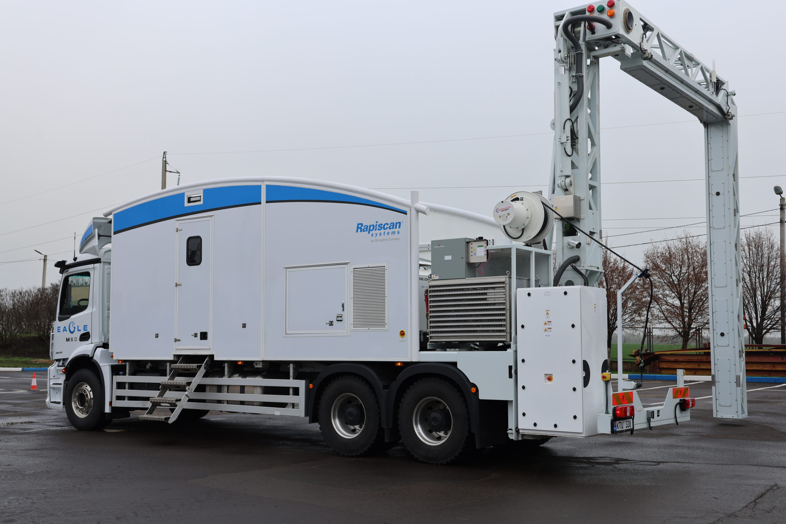 Republica Moldova își întărește frontiera: scaner mobil de ultimă generație inaugurat la Vama Tudora