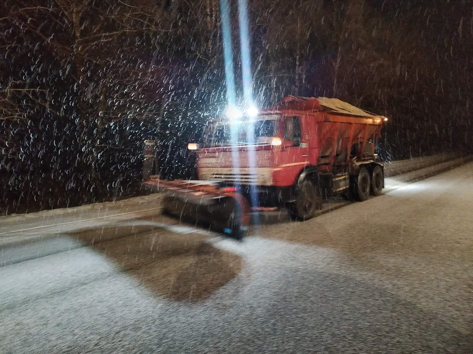 Circulație îngreunată pe mai multe drumuri naționale din nordul țării