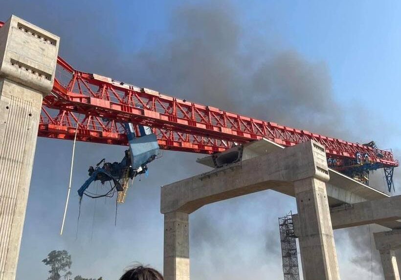 Tragedie în Thailanda: cel puțin 19 oameni au murit după ce o macara s-a prăbușit peste un tren