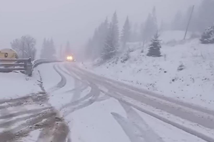 Zăpadă de până la doi metri în munții României. Ce zone nu sunt recomandate turiștilor