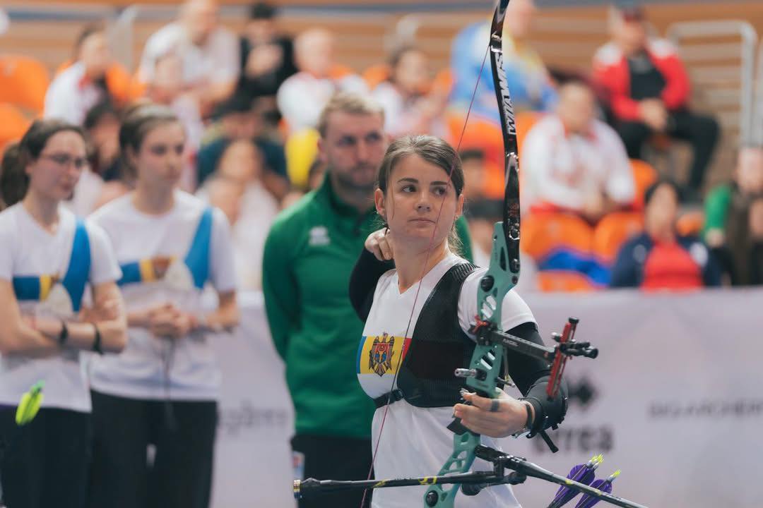 Performanță istorică: Moldova, campioană europeană la tir cu arcul în sală
