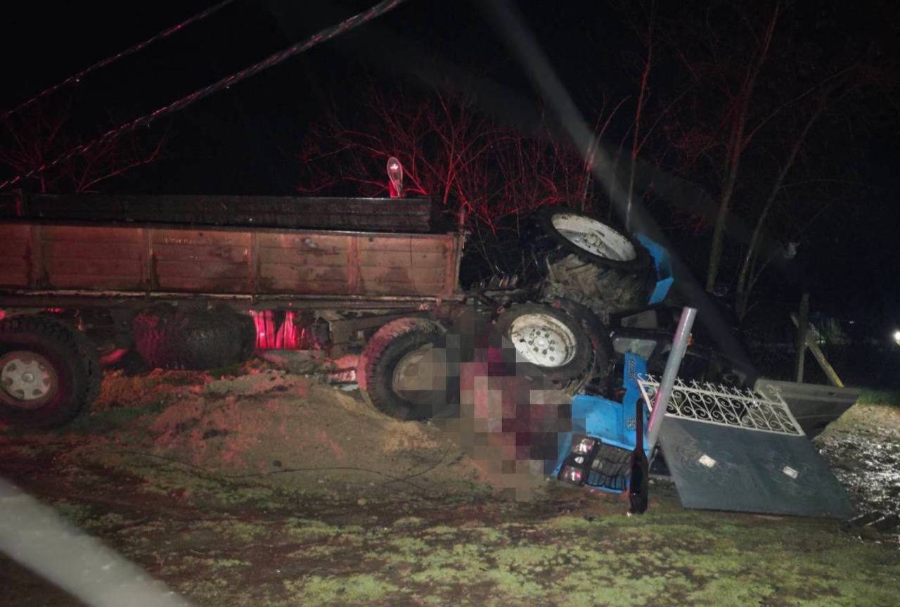 Accident în raionul Ștefan-Vodă. Un bărbat de 51 de ani a decedat