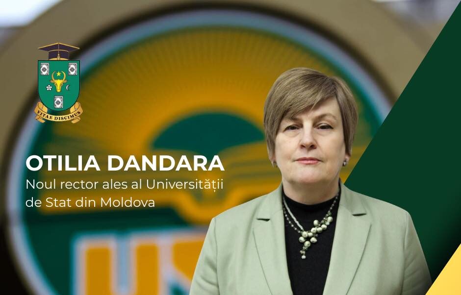 Universitatea de Stat din Moldova are un nou rector. Otilia Dandara a fost aleasă în funcție