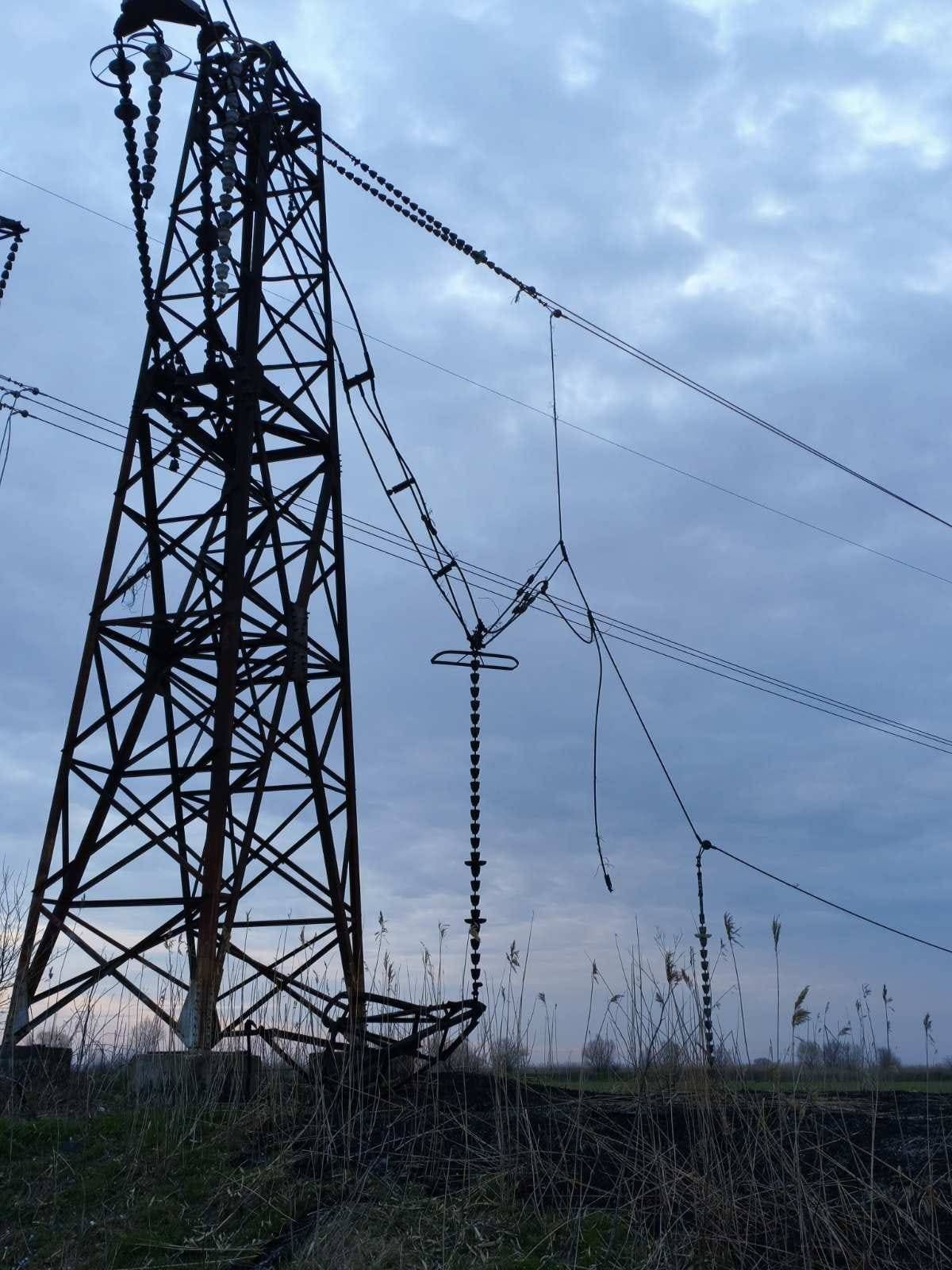 Riscul deconectărilor de energie electrică în Republica Moldova persistă după avarierea liniei Isaccea–Vulcănești