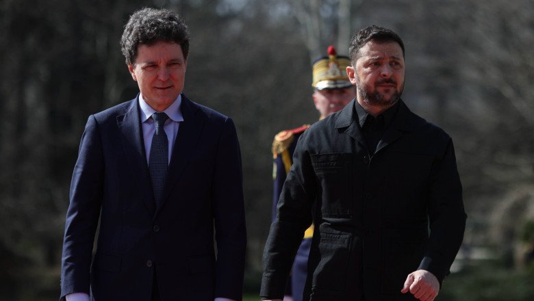 Volodimir Zelenski și  Nicușor Dan au semnat un acord pentru a începe în comun construirea de drone în România