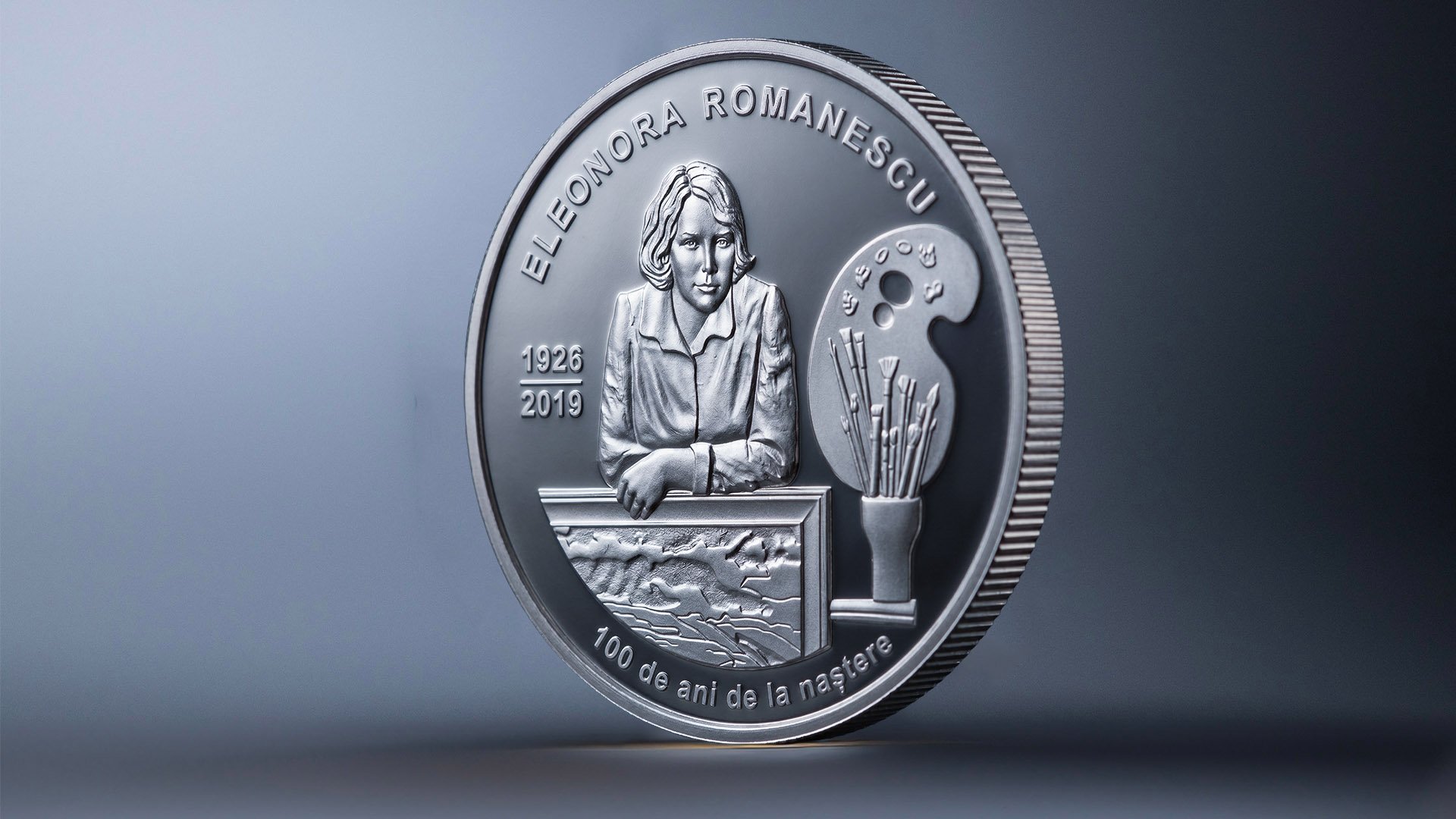 Banca Națională a Moldovei lansează o monedă comemorativă în onoarea pictoriței Eleonora Romanescu
