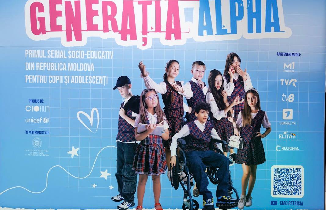 Generația Alpha: Serialul care vine să combată bullyingul, violența și discriminarea în școlile din Moldova