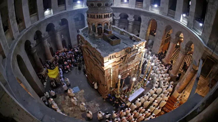 Biserica Sfântului Mormânt din Ierusalim, redeschisă după restricții impuse din cauza războiului din Orientul Mijlociu
