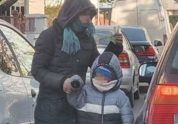 Cerșitul în stradă, tot mai frecvent: Poliția avertizează asupra riscurilor pentru trafic și siguranța persoanelor