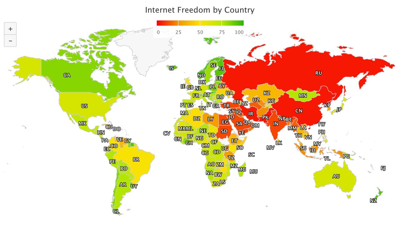 Acces limitat la internet și cenzură tot mai dură: Rusia se apropie în clasament de regimul din Coreea de Nord