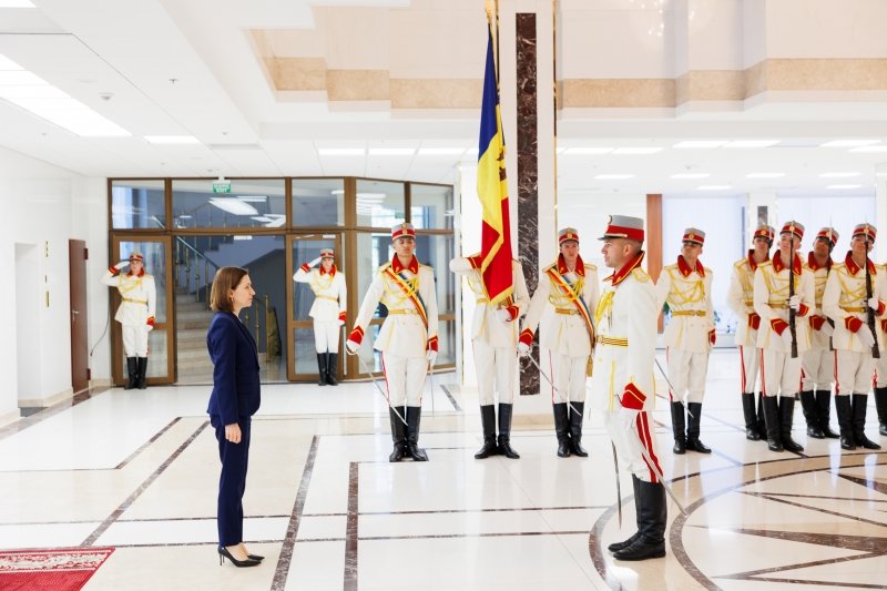 Maia Sandu a primit scrisorile de acreditare din partea a șapte ambasadori