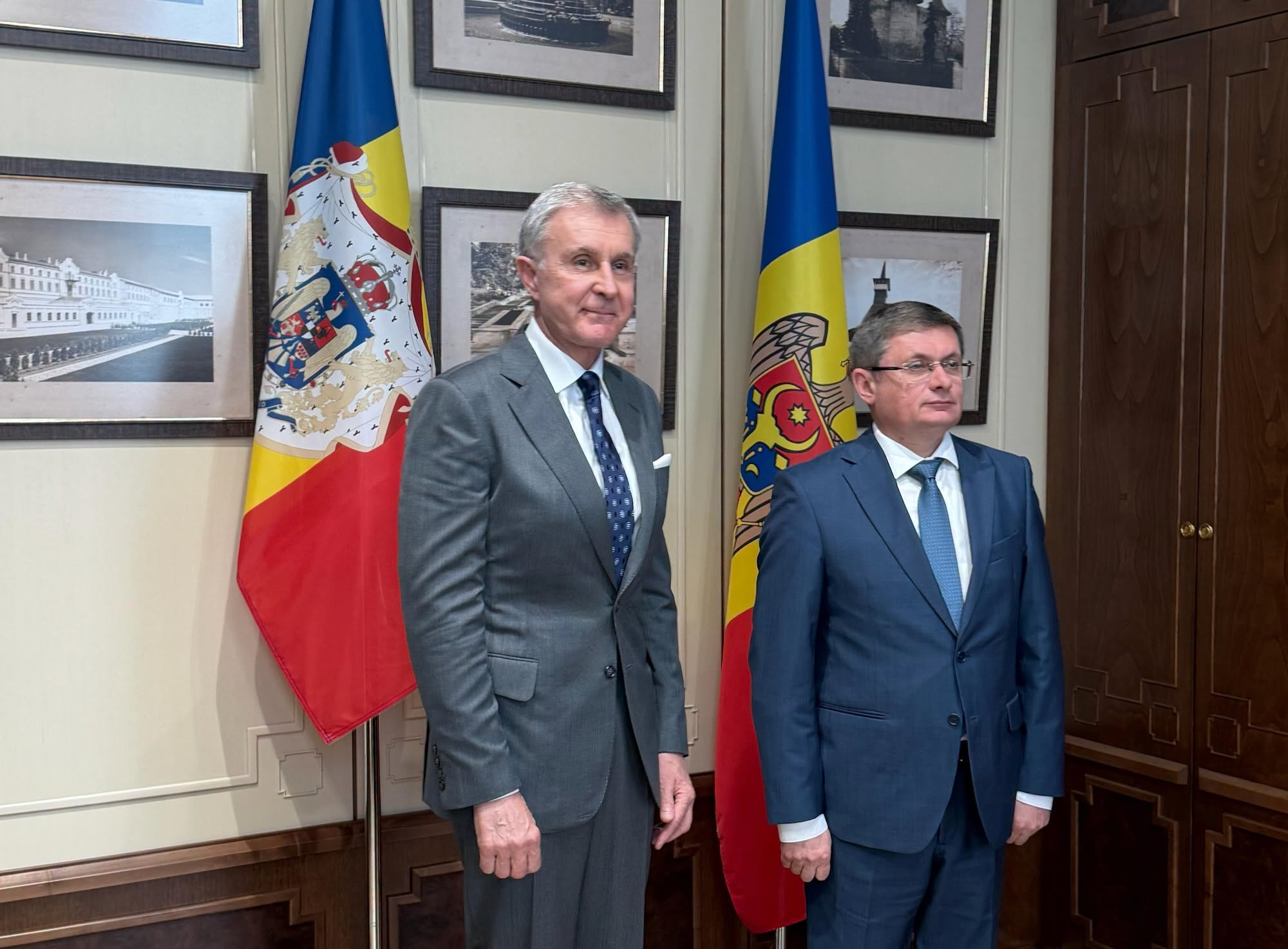 Principele Radu al României, vizită la Chișinău: întrevederi cu mai mulți oficiali, inclusiv președintele Parlamentului
