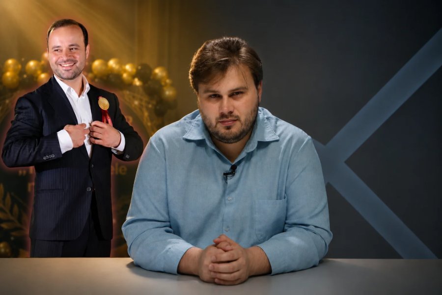 VIDEO Cum s-a transformat Gala Elevilor într-un fundal pentru imaginea lui Vladimir Mizdrenco