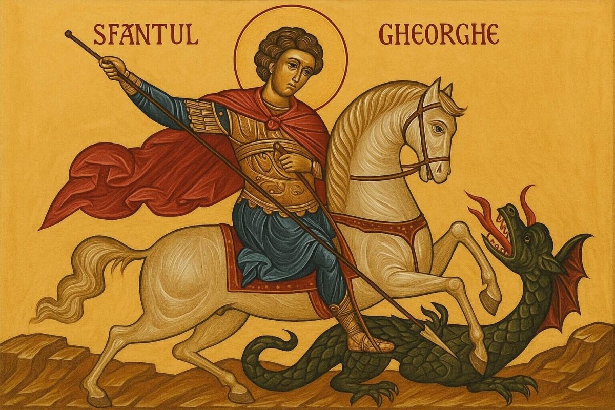Creștinii ortodocși îl sărbătoresc astăzi pe Sfântul Gheorghe. Semnificație și obiceiuri