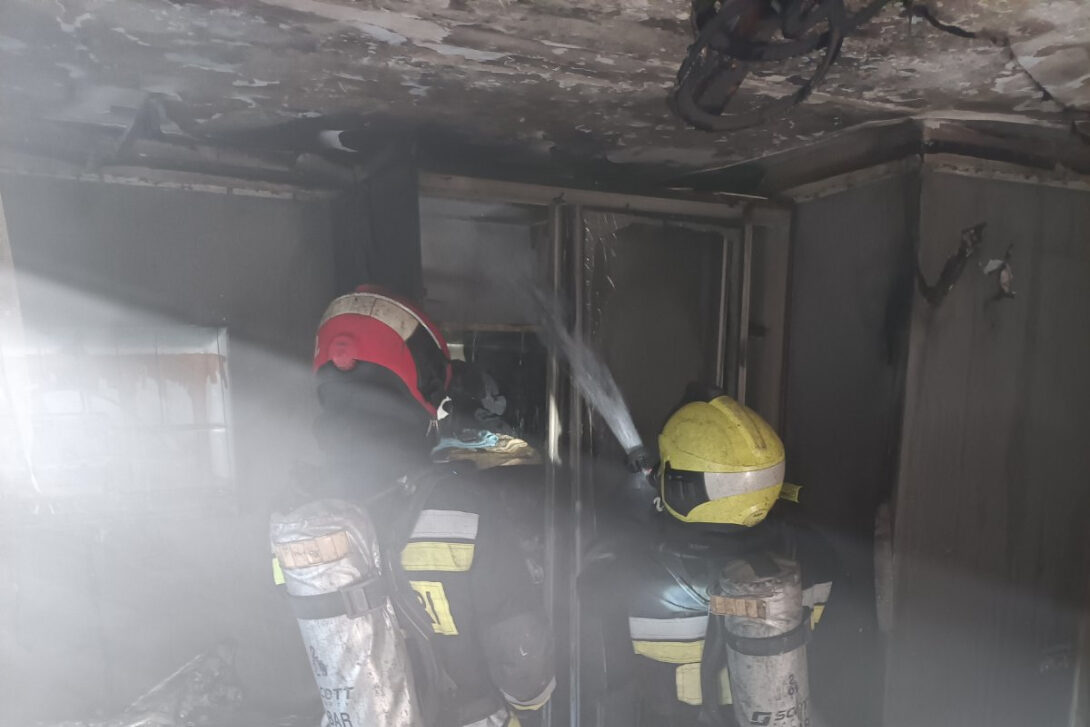 Incendiu într-un apartament din Chișinău. Victime nu au fost raportate