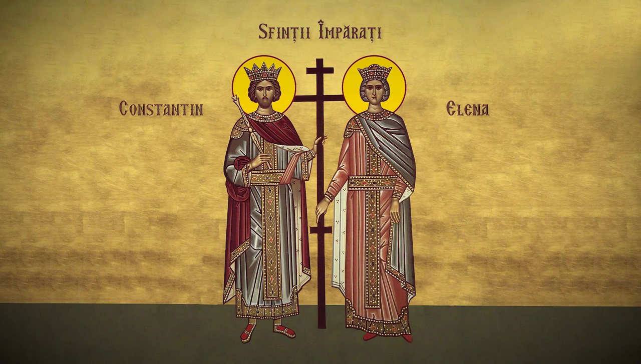 Creștinii ortodocși îi sărbătoresc astăzi pe Sfinții Constantin și Elena