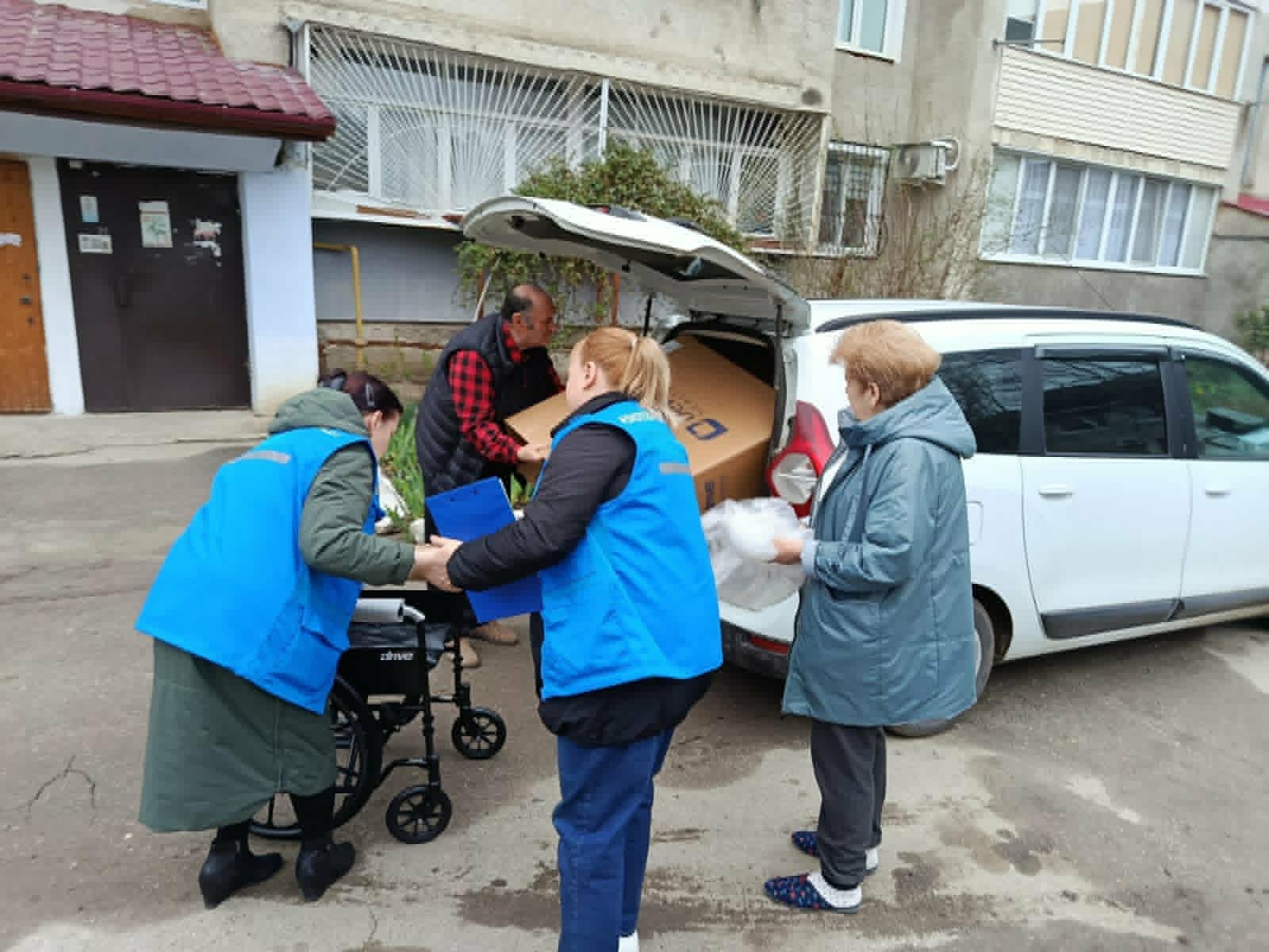 176 de familii afectate de inundații au primit ajutor umanitar. Alte 154 urmează să primească ajutor