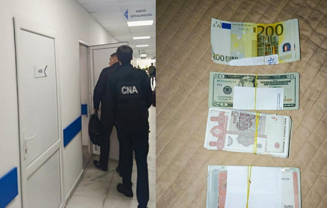 Un medic oftalmolog din Edineț, încătușat pentru corupție. Ce servicii presta în schimbul șpăgii
