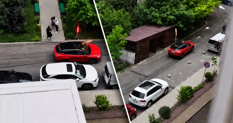 Au tras focuri de artificii dintr-un automobil în Chișinău. Doi străini, expulzați și declarați indezirabili