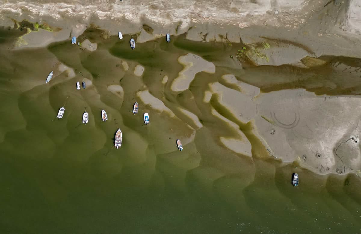 Nivelul Nistrului continuă să scadă alarmant: Lacul de acumulare de la Novodnestrovsk a pierdut un metru într-o lună