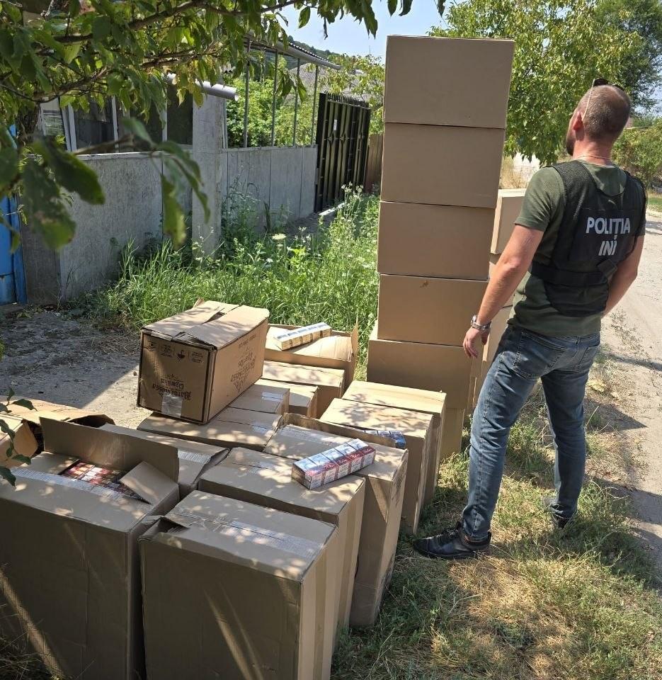 1,9 milioane de țigarete, în valoare de peste 4,3 milioane de lei, ridicate într-un dosar de contrabandă