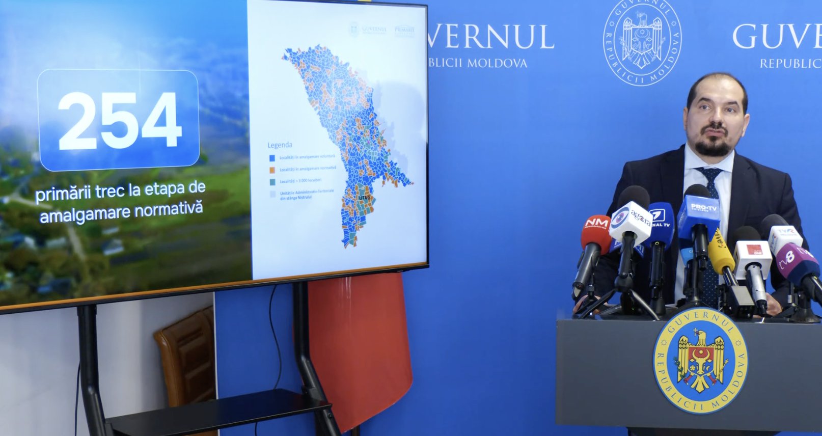 Aproximativ 150 de primării au decis să se unească voluntar. Rezultatele au fost prezentate de Alexei Buzu