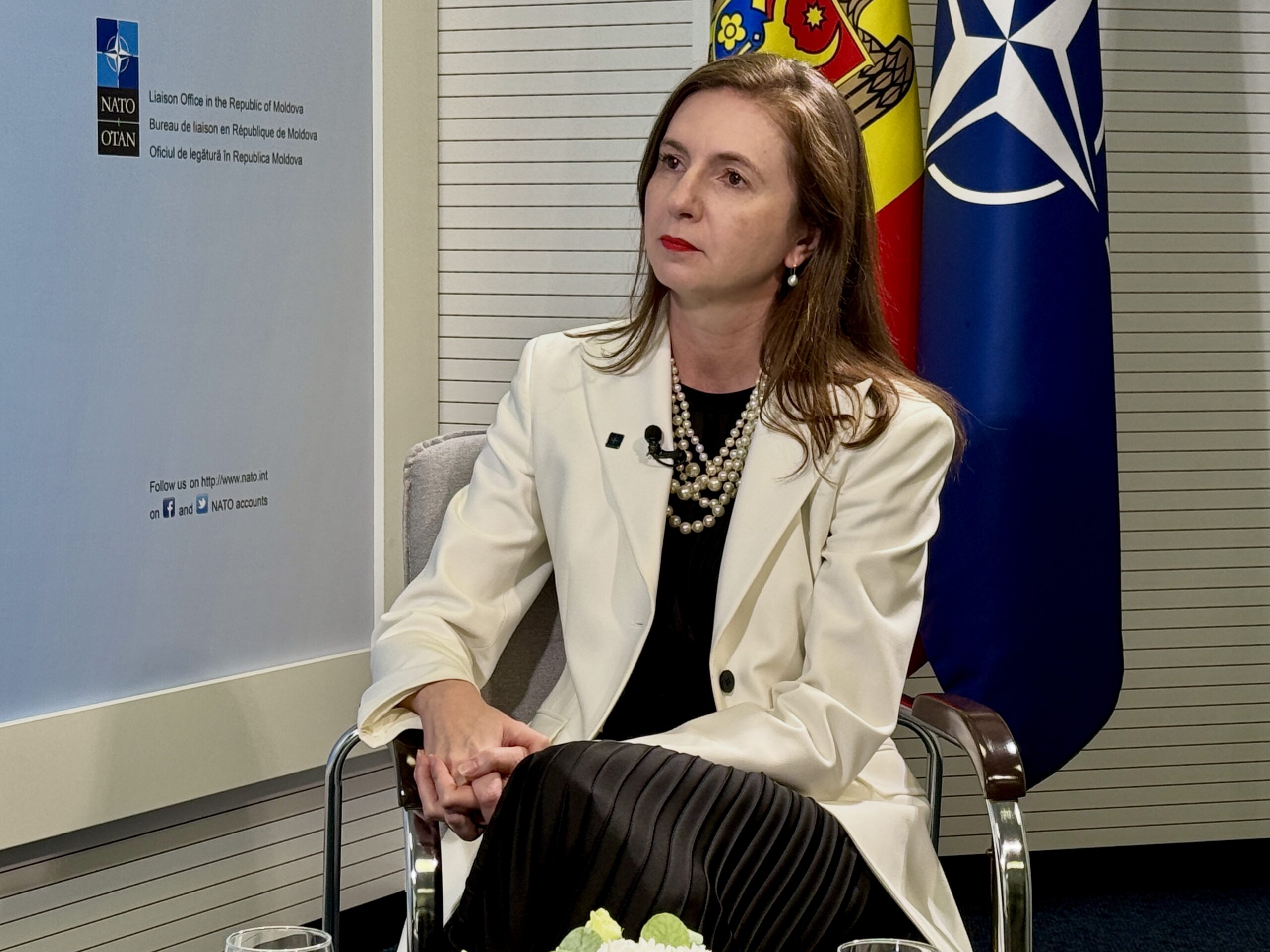 Tanya Hartman, înalt oficial NATO la ONE TV, despre Cobasna și dronele rusești: „Amenințarea nu ține cont de granițe”