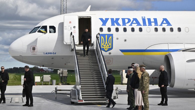 Zelenski susține că dronele rusești au atacat Moldova în timp ce avionul său se afla la Chișinău