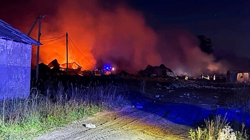 Tragedie în Rusia: 14 morți într-un incendiu devastator la o fabrică de artificii de lângă Moscova